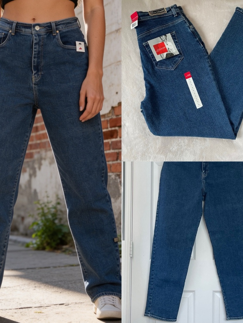 Gloria Vanderbilt Original Stretch Jean Classic Fit Size 16 NWT